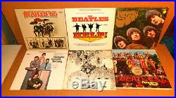 11 The Beatles Lp Vinyl Lot Vg+ / Ex++ Help Rubber Soul Revolver White Submarine