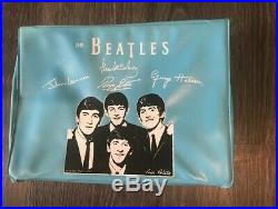 1964 The Beatles Lunch Box Vinyl NEMS AIR FLITE Light Blue