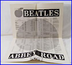 1969 Beatles Abbey Road Promo Poster