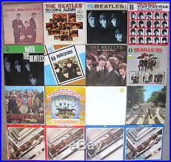 19x LP THE BEATLES Sammlung Vinyl Konvolut inkl rare USA Pressungen TOP