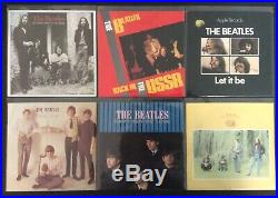 20 Vinyl Records 45 The Beatles Lot British Import Pic Sleeves New Condition