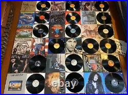 210x LP Record Collection Classic Rock Prog Job Lot Vinyl Pink Floyd The Beatles
