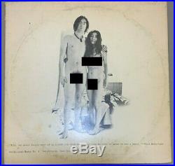 3 12 Vinyl Beatles Albums Let it Be, The White Album + Lennon/Yoko TwoVirgins