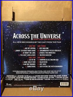 Across The Universe Soundtrack Red Blue Numbered Vinyl LP Record Beatles