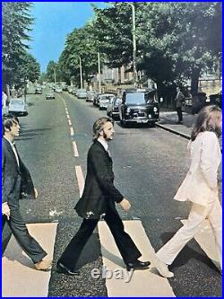 Authentic Beatles Abby Road Stereo LP Apple #SO383 / Good+ / No Her Majesty