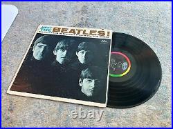 BEATLES Meet The Beatles T-2407 1964 VG+ Original Rainbow Capital Records