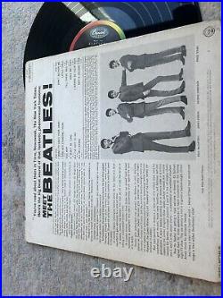 BEATLES Meet The Beatles T-2407 1964 VG+ Original Rainbow Capital Records