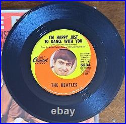 BEATLES NEAR MINT- VINYL/EX- SLEEVE'64 I'll Cry Instead RARE BEAUTIFUL VINYL