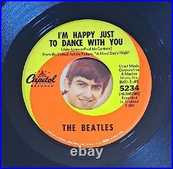 BEATLES NEAR MINT- VINYL/EX- SLEEVE'64 I'll Cry Instead RARE BEAUTIFUL VINYL