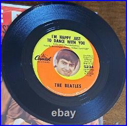 BEATLES NEAR MINT- VINYL/EX- SLEEVE'64 I'll Cry Instead RARE BEAUTIFUL VINYL