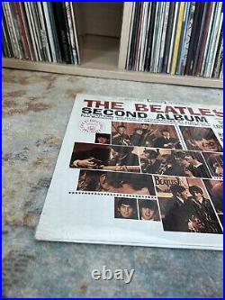 BEATLES SECOND ALBUM LP record Stereo 1978 Purple Label Shrink ST-2080 EX/EX