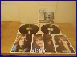 BEATLES, The Beatles (White Album) 1978 with photos & poster UK Near Mint 2LP