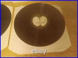 BEATLES, The Beatles (White Album) 1978 with photos & poster UK Near Mint 2LP