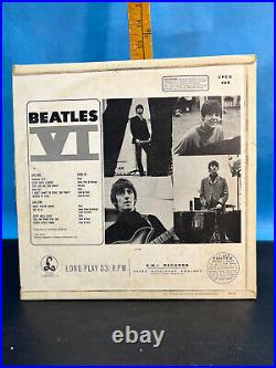 BEATLES VI Ultra Rare Parlophone LP Black withYellow Label CPCS 104 UK Import
