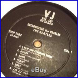 BEATLES Vinyl introducing the beatles black mono VJ LP 1062 copy