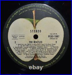 BEATLES WHITE ALBUM AUSTRALIA, LOW LOW #, Top-load, Stereo, with photos & poster