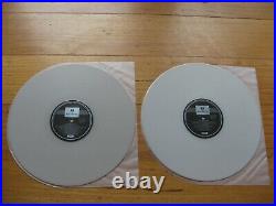BEATLES White Album 2 LP WHITE VINYL EX / NMINT Aussie Press + POSTER + PHOTOS
