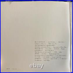 BEATLES White Album RARE White Vinyl 2LP 1978 with Poster & Photos SEBX-11841