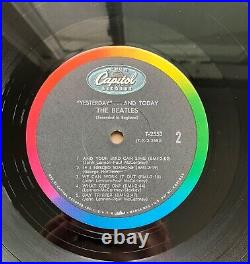 BEATLES YESTERDAY & TODAY 2nd STATE BUTCHER COVER MONO T2553 VINYL LP