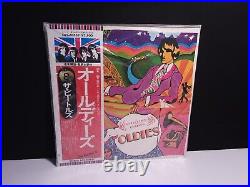 BEATLESOldiesLp Japan Obi NEW SEALED Vinyl White Pepper Yellow Revolver Hits