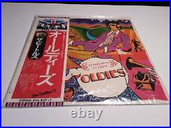 BEATLESOldiesLp Japan Obi NEW SEALED Vinyl White Pepper Yellow Revolver Hits