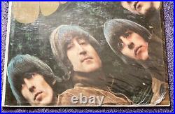 Beatles 1966 Capitol LP Rubber Soul Double'Stereo' RaRe Revised Cover Shrink