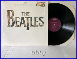 Beatles 20 GREATEST HITS 1988 Capitol Purple Manufactured Shrink NM/NM RARE