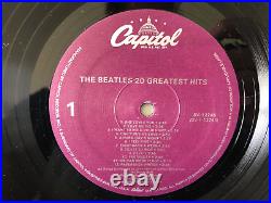 Beatles 20 GREATEST HITS 1988 Capitol Purple Manufactured Shrink NM/NM RARE