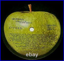 Beatles'68 L. A. White Album Mega Low# 0448190 Rare J40/j41 Matrix Photos/poster