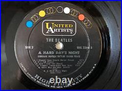 Beatles A HARD DAYS NIGHT 1964 United Artists Mono I'LL CRY Monarch SHRINK VG++