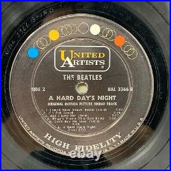 Beatles A Hard Day's Night Original US MONO VGC VINYL United Artists UAL 3366