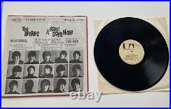 Beatles A Hard Day's Night US Stereo LP With 2 Errors In Shrink NM