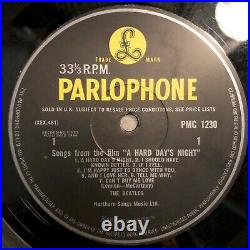 Beatles A Hard Days Night, MONO vinyl 1964 Parlophone