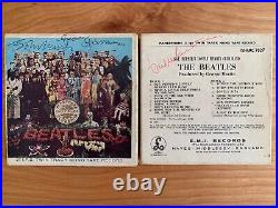 Beatles AUTOGRAPHED Sgt Pepper Original Mono Tape Record (READ BELOW)