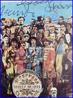 Beatles AUTOGRAPHED Sgt Pepper Original Mono Tape Record (READ BELOW)