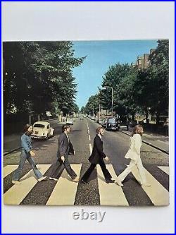 Beatles Abbey Road 1978 UK Green Vinyl LP EX+