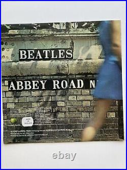 Beatles Abbey Road 1978 UK Green Vinyl LP EX+