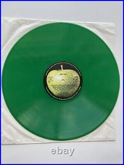 Beatles Abbey Road 1978 UK Green Vinyl LP EX+