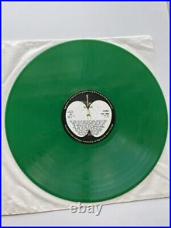 Beatles Abbey Road 1978 UK Green Vinyl LP EX+