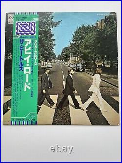 Beatles Abbey Road Japan Pro-Use LP WithOBI