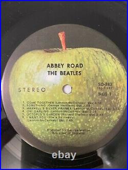Beatles Abbey Road ORIG Apple Rock SHRINK Record lp original vinyl album