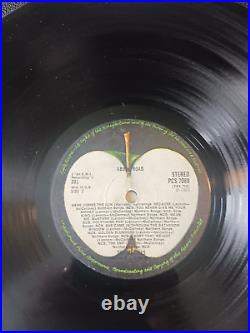 Beatles Abbey Road ORIGINAL UK 1st press PCS 7088 Misaligned Apple VG+