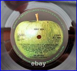 Beatles Abbey Road Superb Uk Orig Lp No Her Maj Label With Green Tinge Sleeve