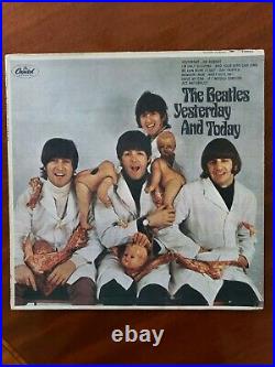 Beatles BUTCHER COVER 3rd state peeled mono AMAZING CONDITION Yesterday Today