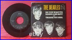 Beatles Do You Want To Know A Secret NM 1964 sleeve, with record, keeper