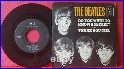 Beatles Do You Want To Know A Secret NM 1964 sleeve, with record, keeper