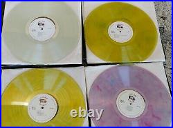 Beatles Get Back Journals 11 LP Album Box Set TMOQ Colored Vinyl NM! 1986