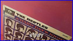 Beatles Hard Day's Night UK 1964 press, 3-flip-back, NM/NM- copy complete