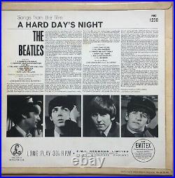 Beatles Hard Days Night Original 1964 Uk Parlophone Mono Vinyl Lp Pmc 1230