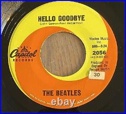 Beatles Hello Goodbye I An The Walrus Capitol 2056 45rpm WithRARE PS! West Coast
